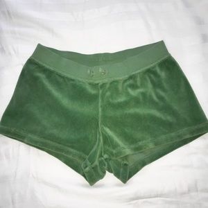 Green Juicy Couture Shorts